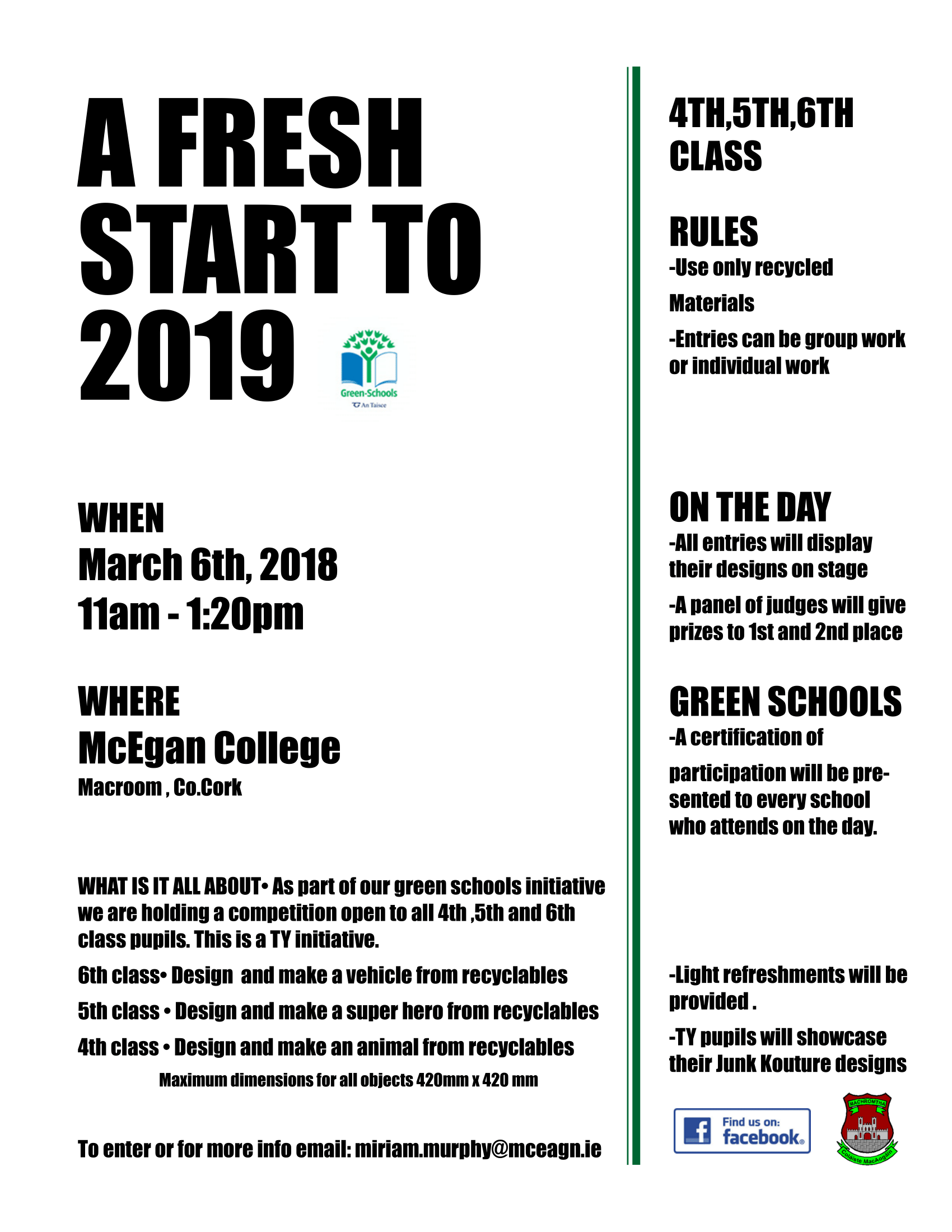 A Fresh start to 2019 1